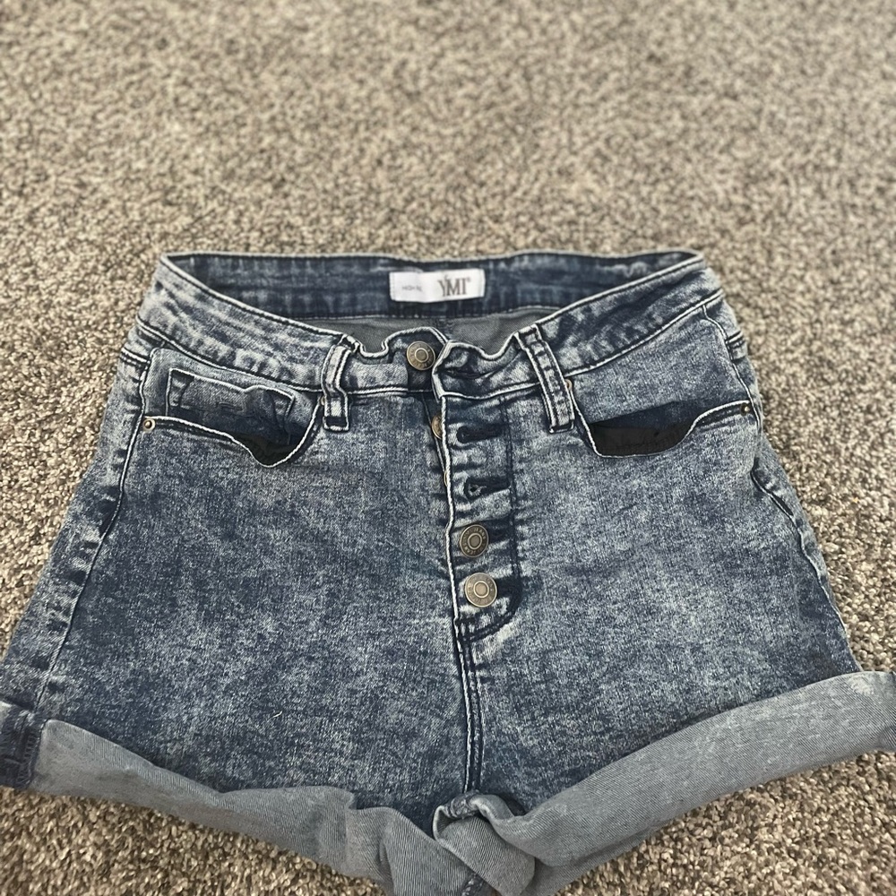 YMI JEAN SHORTS HIGH RISE SHORTS size 5